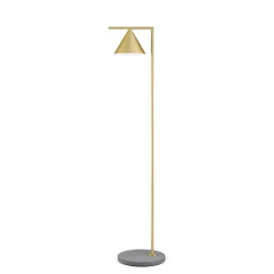 Captain Flint Outdoor H 1537 mm Brass Finish/Grey Lava