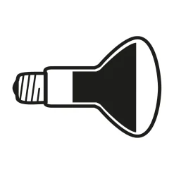 LED Lamp 12W E27 220-240V 2700K R125