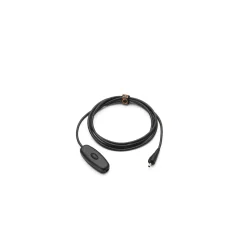 Taccia Led Black jack plug with cable and push dimmer